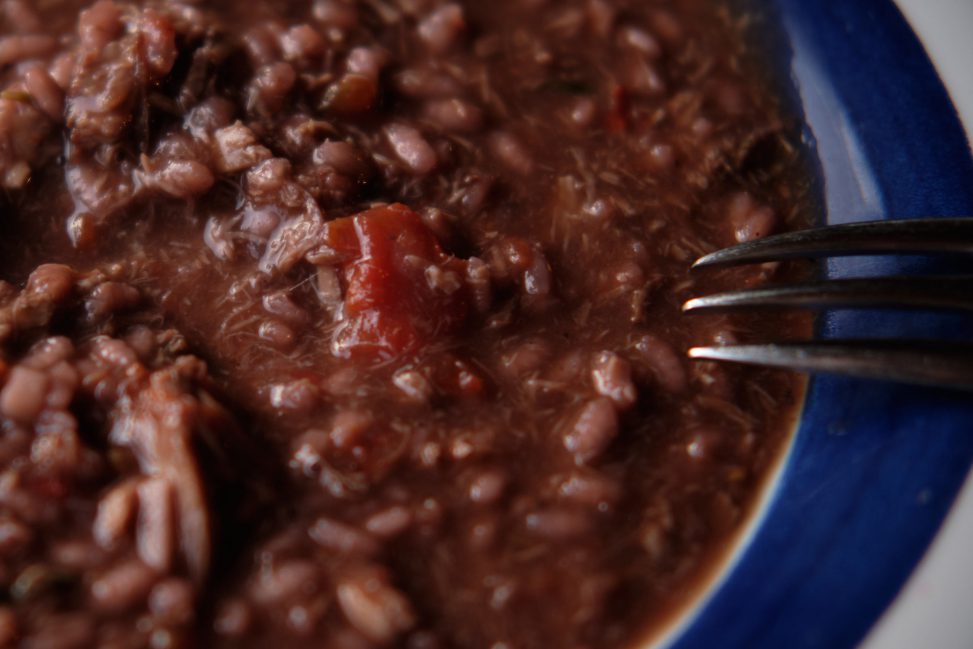 risotto mit Lammfleisch